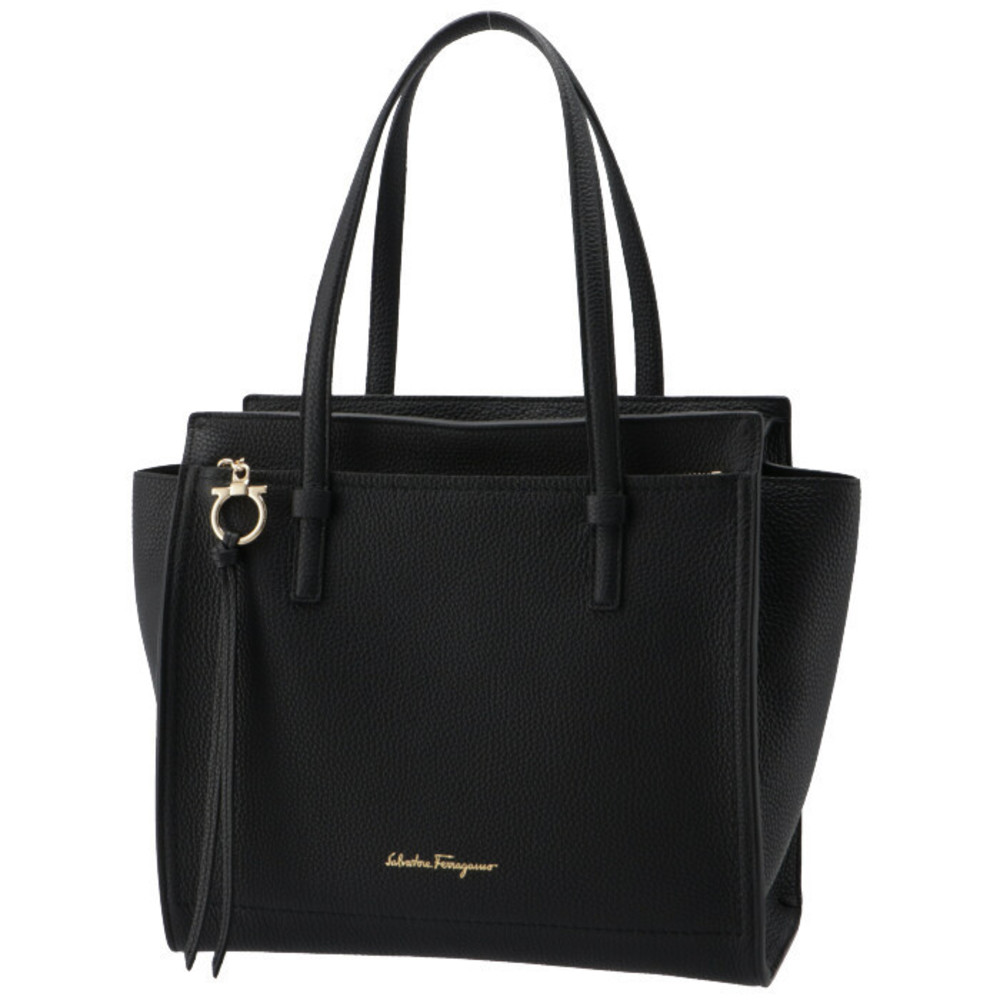 Ferragamo Medium Amy Amy Bag Black